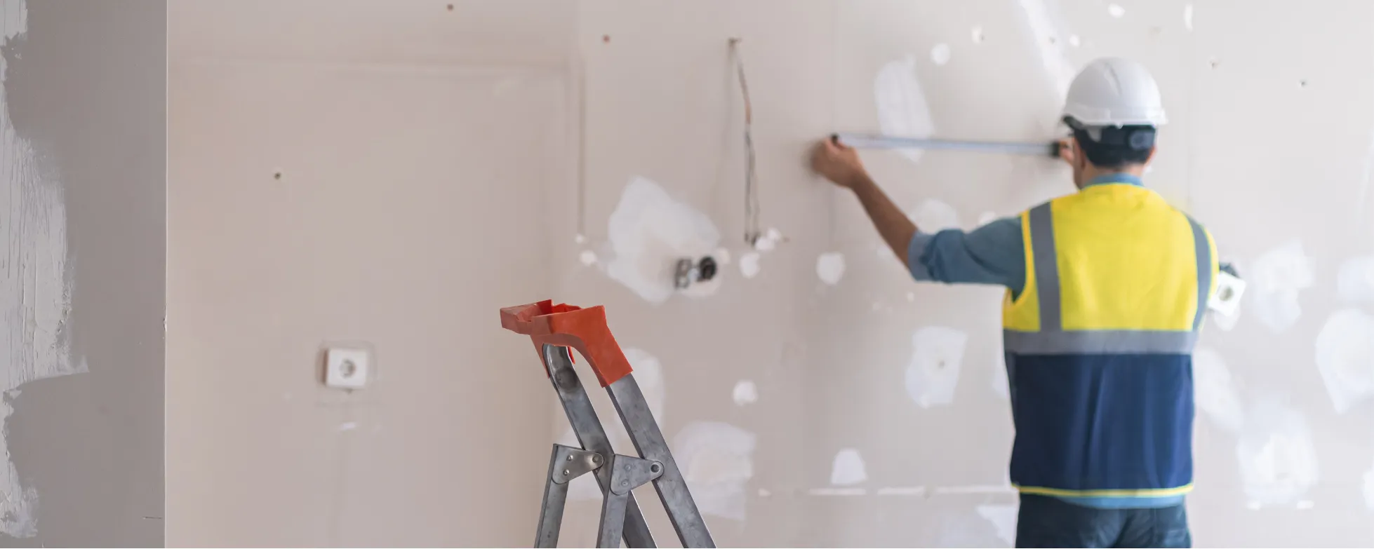 major drywall repair