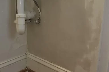 water leaking from bathroom to ceiling