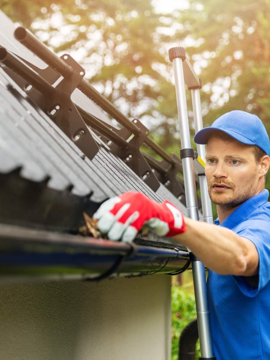 Blocked or Undersized Downspouts