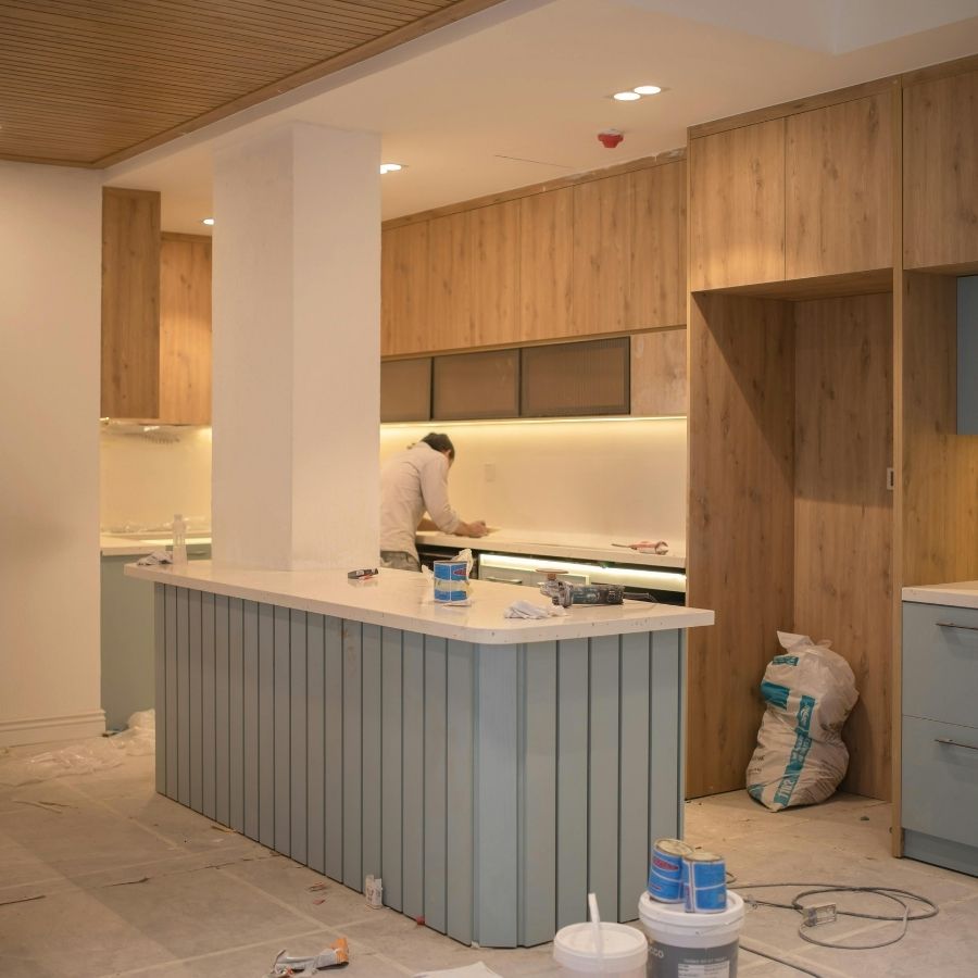 Maximize Space in a Narrow DC Rowhouse Kitchen